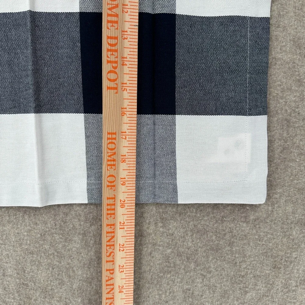 Pottery Barn Blue Plaid 100% Cotton Napkins Set Of‎ 7 Farmhouse 20